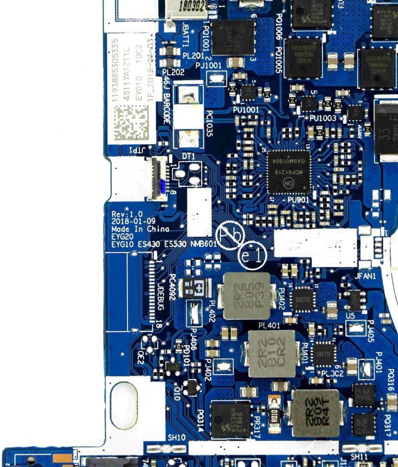 Alt view image 6 of 6 - 5B20R19591 - UMA MOTHERBOARD NM-B601 w/ i3-8130U Non Finger Print for LENOVO Yoga 530-14IKB (81EK) / Flex 6-14IKB (81EM)