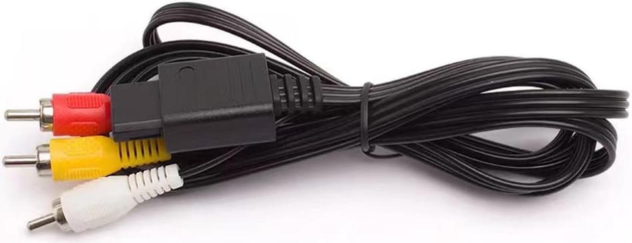 Alt view image 2 of 2 - 1.8M for Nintendo 64 Audio TV Video Cord AV Cable to RCA for Super Nintend GameCube N64 SNES Game Cube Accessory