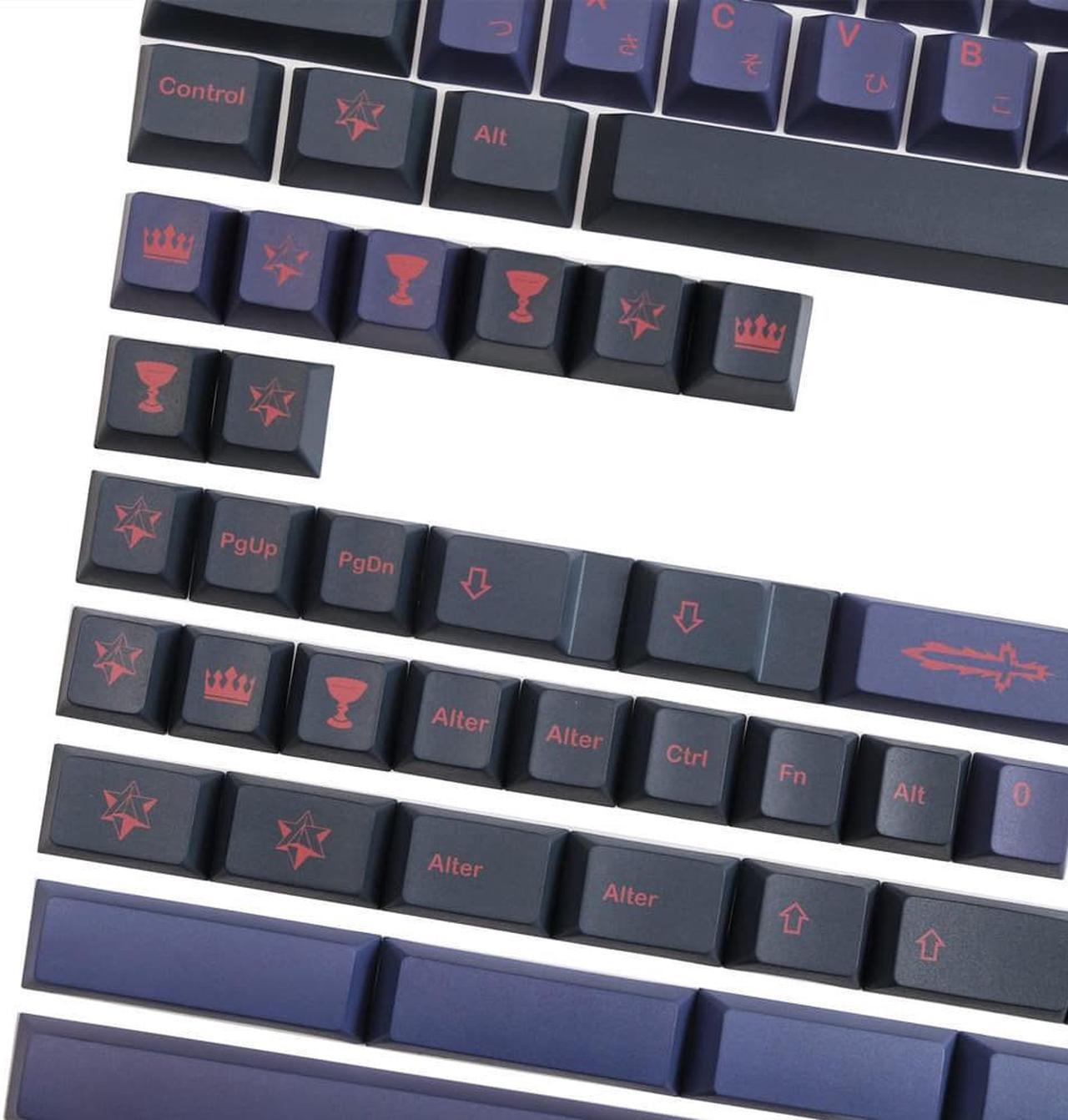 Alt view image 2 of 4 - GMK Alter Keycaps Cherry Profile Key Caps 142 keys-set keycap With 2U 1.75U Shift For MX Switch Fit 61/64/68/87/96/104 Keyboard
