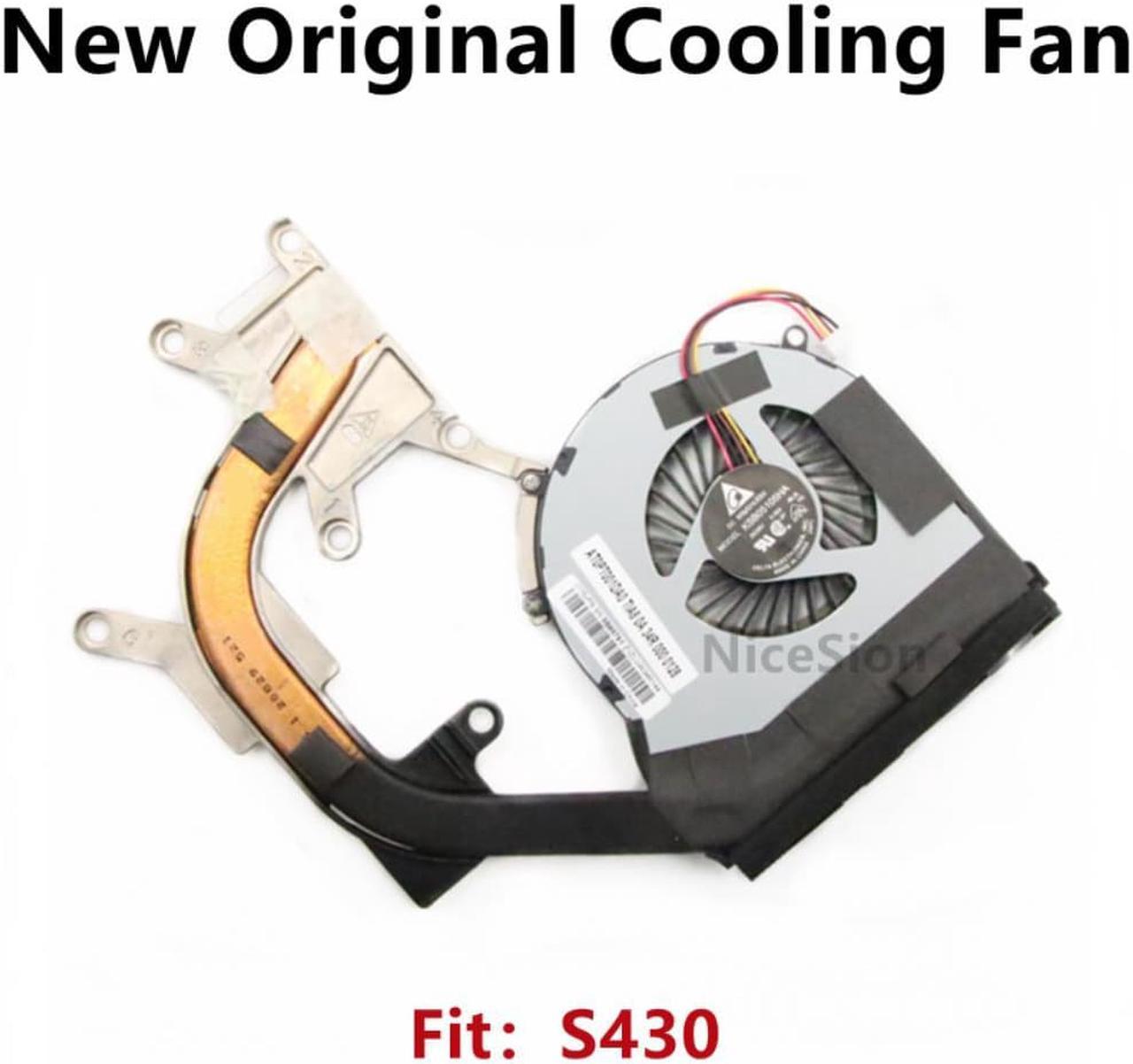 For Laptop Lenovo ThinkPad S430 CPU Cooling Fan Heatsink Radiator 04W6936