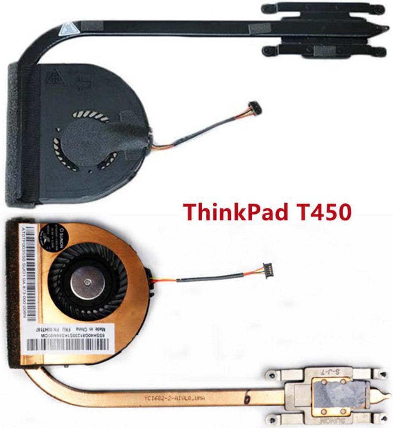 For Laptop Lenovo Thinkpad T450 Cooling Fan Heatsink Radiator 04X5942 04X5944 00HT597 01AW558 01AW559 01AW560