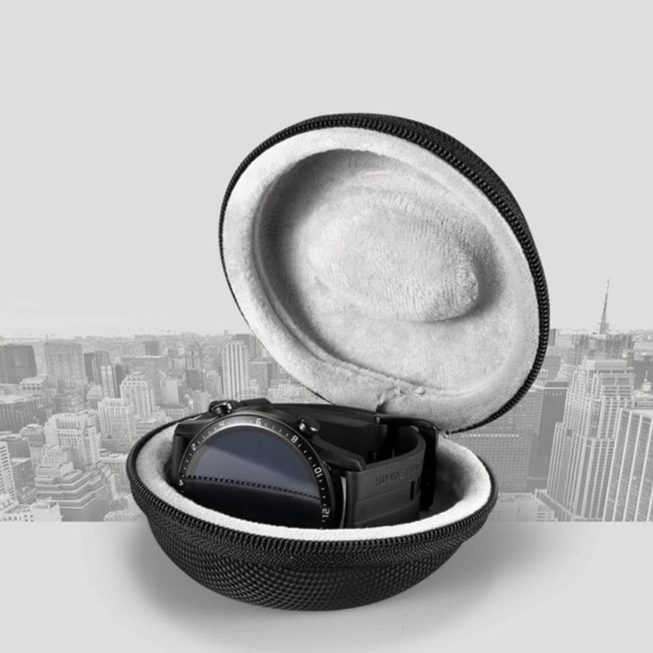 Main image of Travel EVA Zipper Waterproof Single Watch for Case Jewelry Storage Box Cushioned Portable Carrying Container for Smartwa