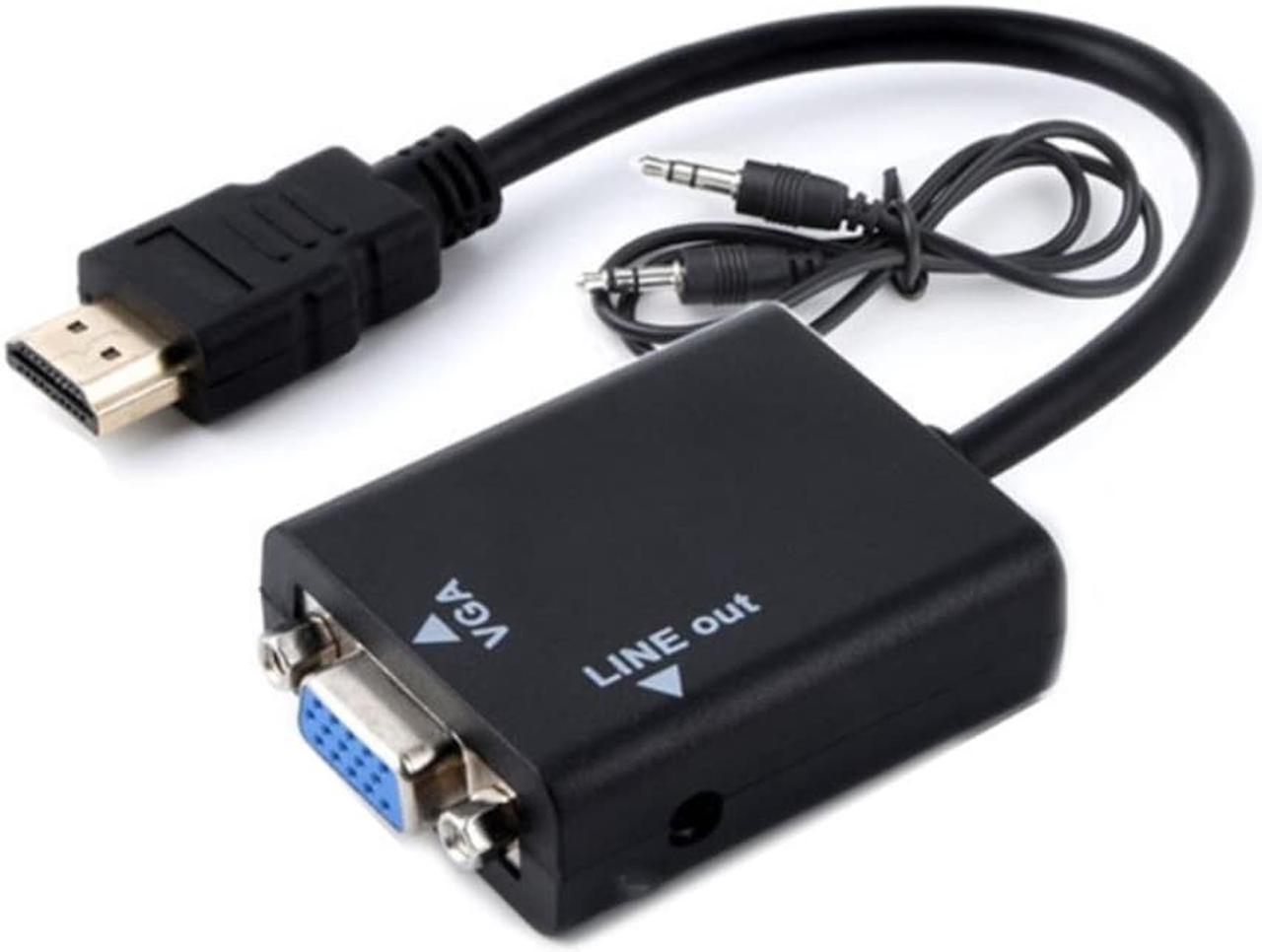 High-defination 1080P  to VGA Adapter Male to Female Converter