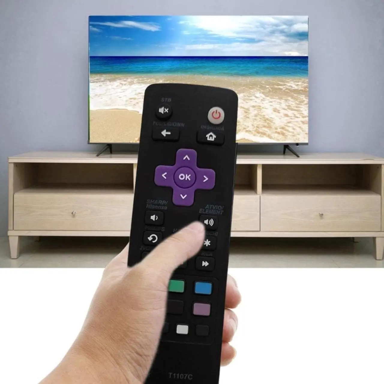 Alt view image 2 of 4 - Universal Remote Control for TV, Hisense TV, Onn Hisense TV