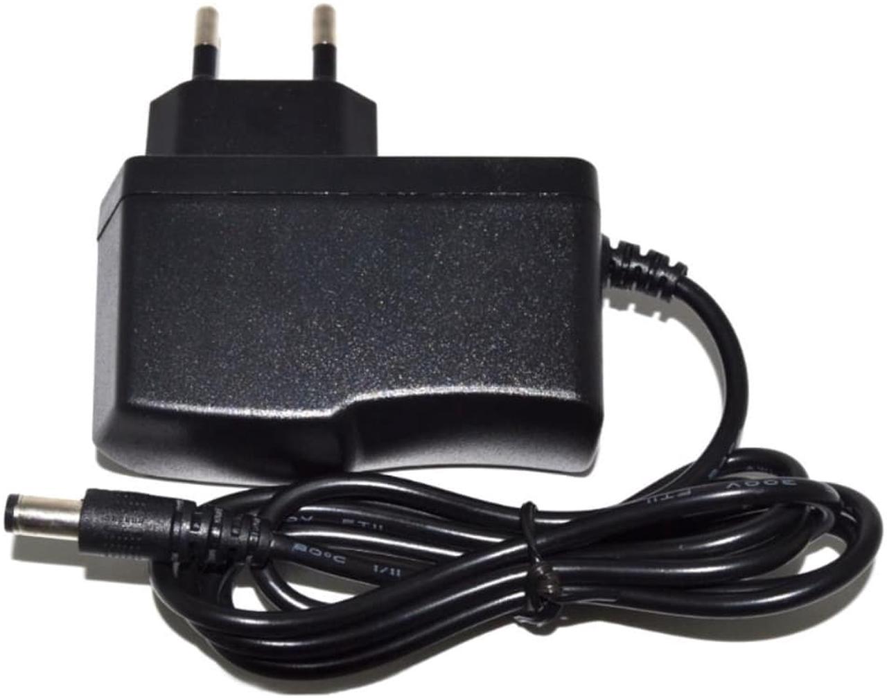 EU Plug 100-240V Protect Charger Power Supply Adapter AC Power Supply Adapter Wall Charger EU Plug Cord for SNES Black