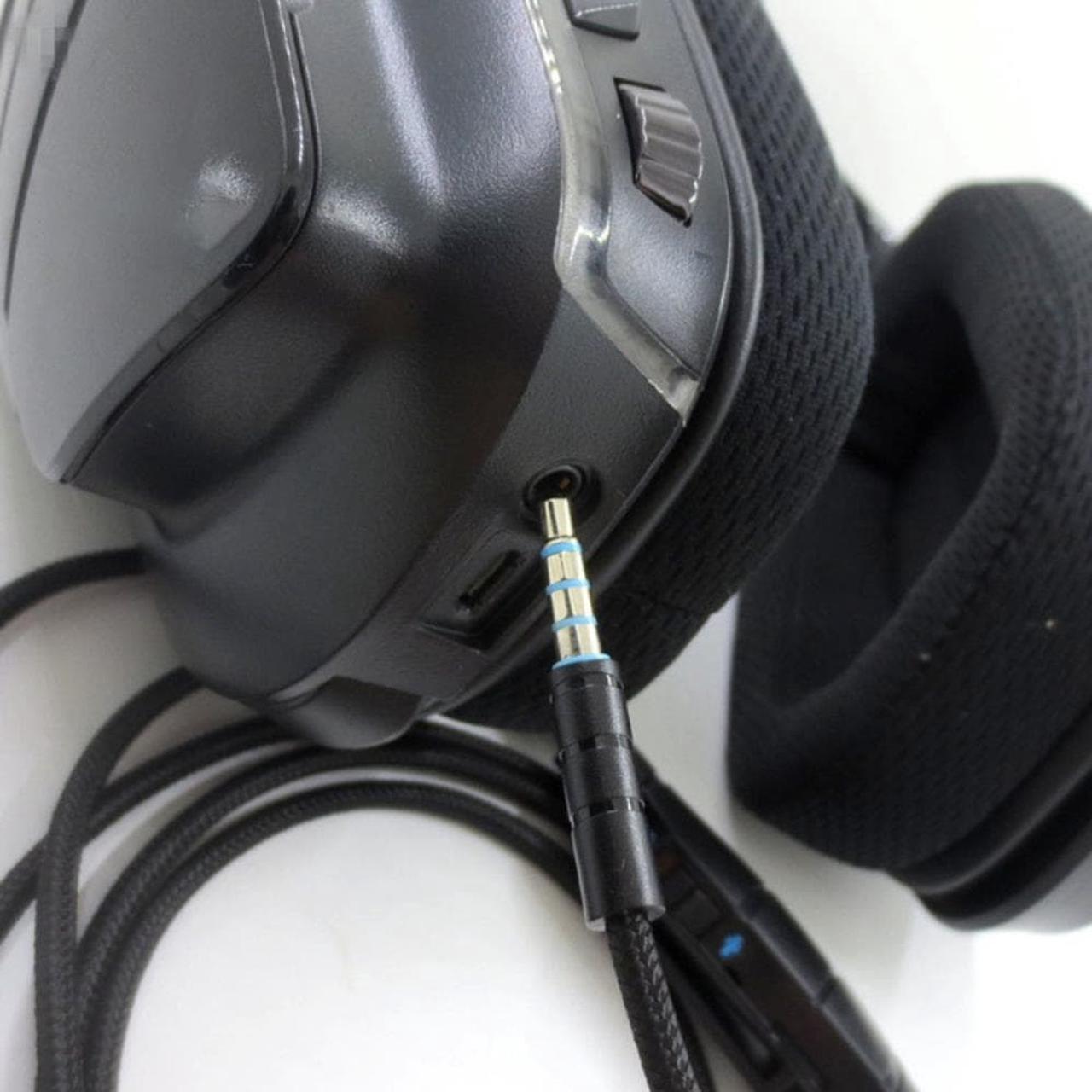 3.5mm Earphone  Cable with Inline Control for G633 G933 Gaming Headset Headphone Accessories