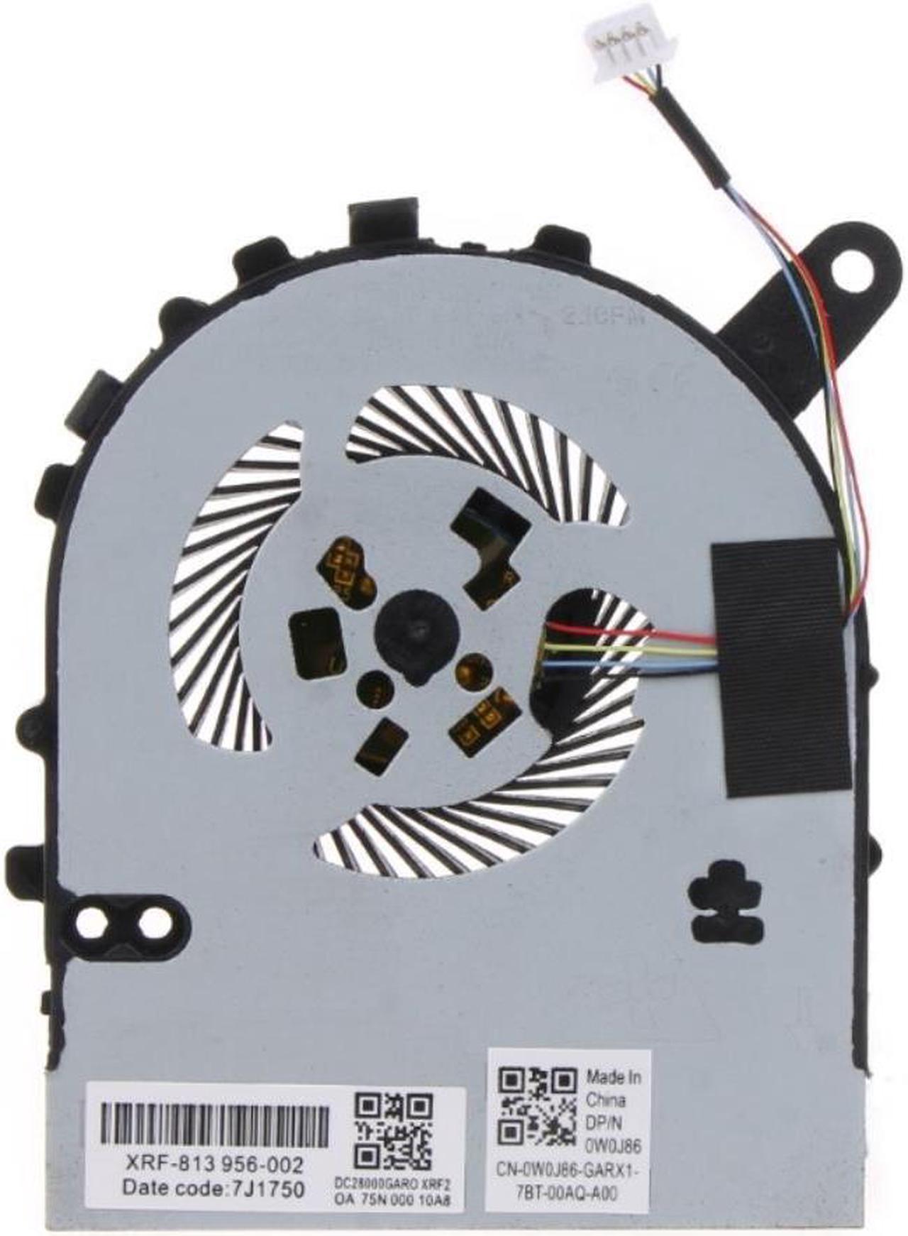 Replacement Laptop Cooling Fan 5V 0.5A 4 4-wires Radiator for Dell  14