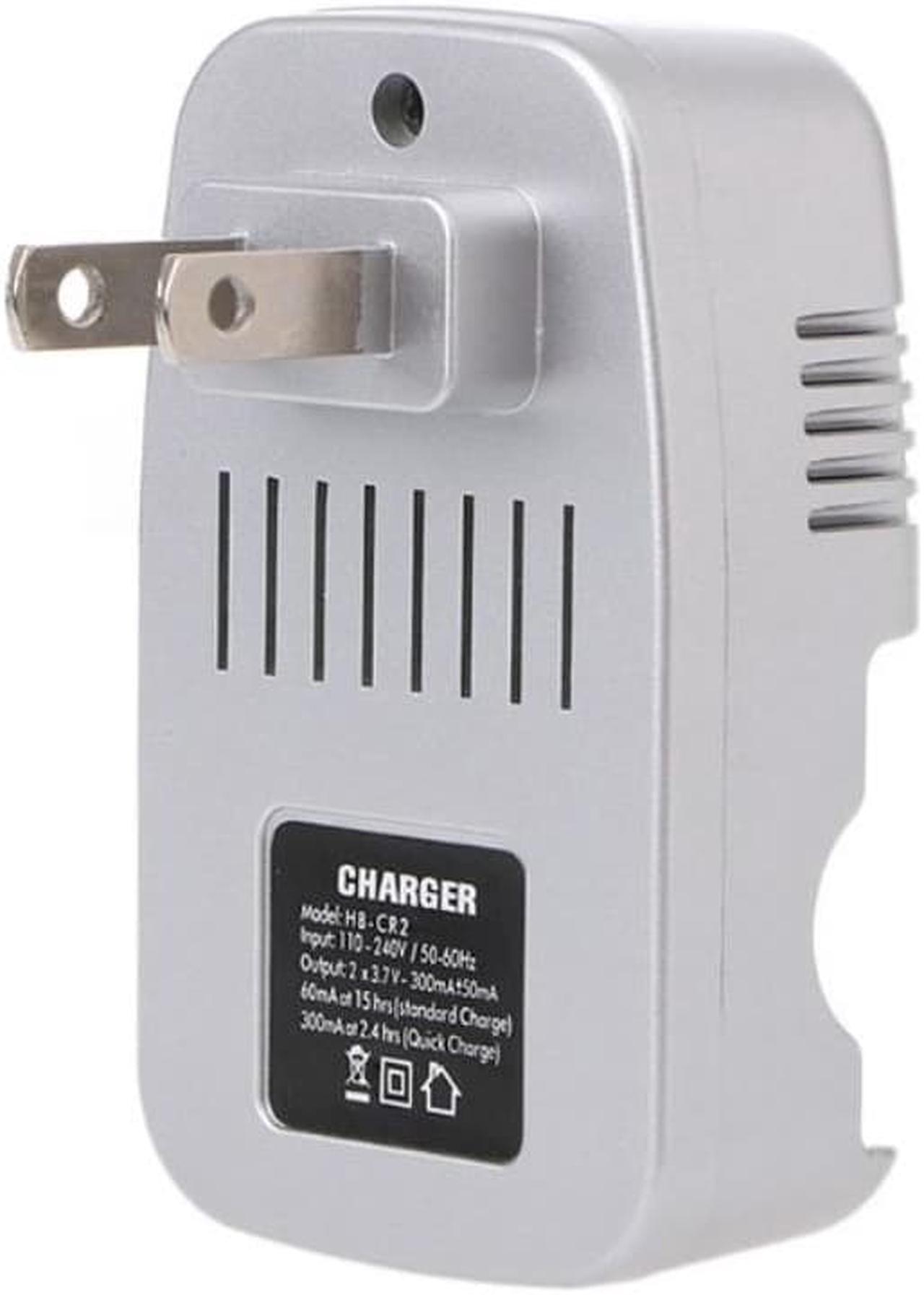 Alt view image 3 of 4 - 3V Wall Travel Home Wall Charger For CR2 Lithium Rechargeable US Plug