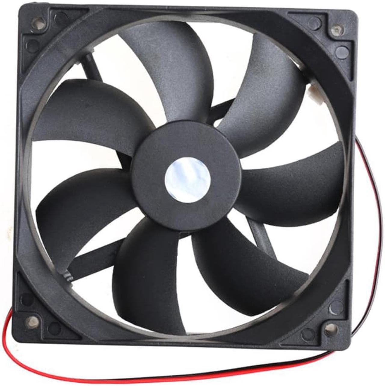 High Speed for Dc Brushless Cooling Exhaust Fan 120mm for Dc 12V 0.25A CPU Cooler 120x120x25mm 2p Connector Hydraulic Be