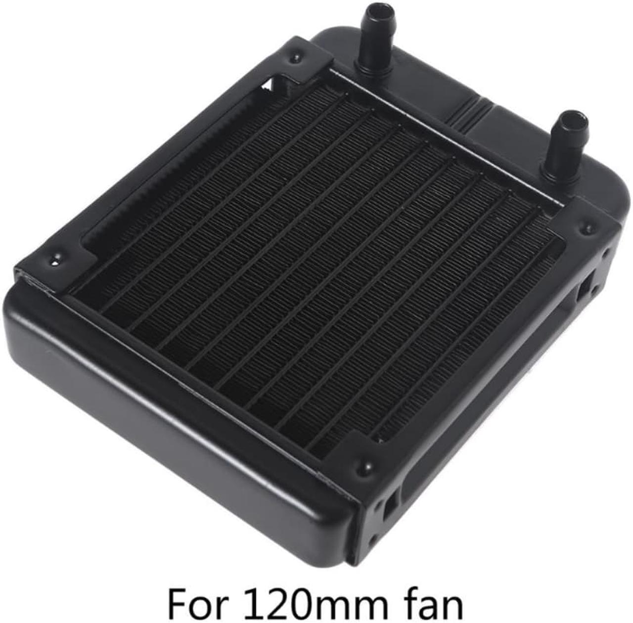 Water Cooling Computer Radiator 10 Pipe Aluminum Heat Exchanger Liquid Cooling Heat Sink for CPU PC Water Cool System