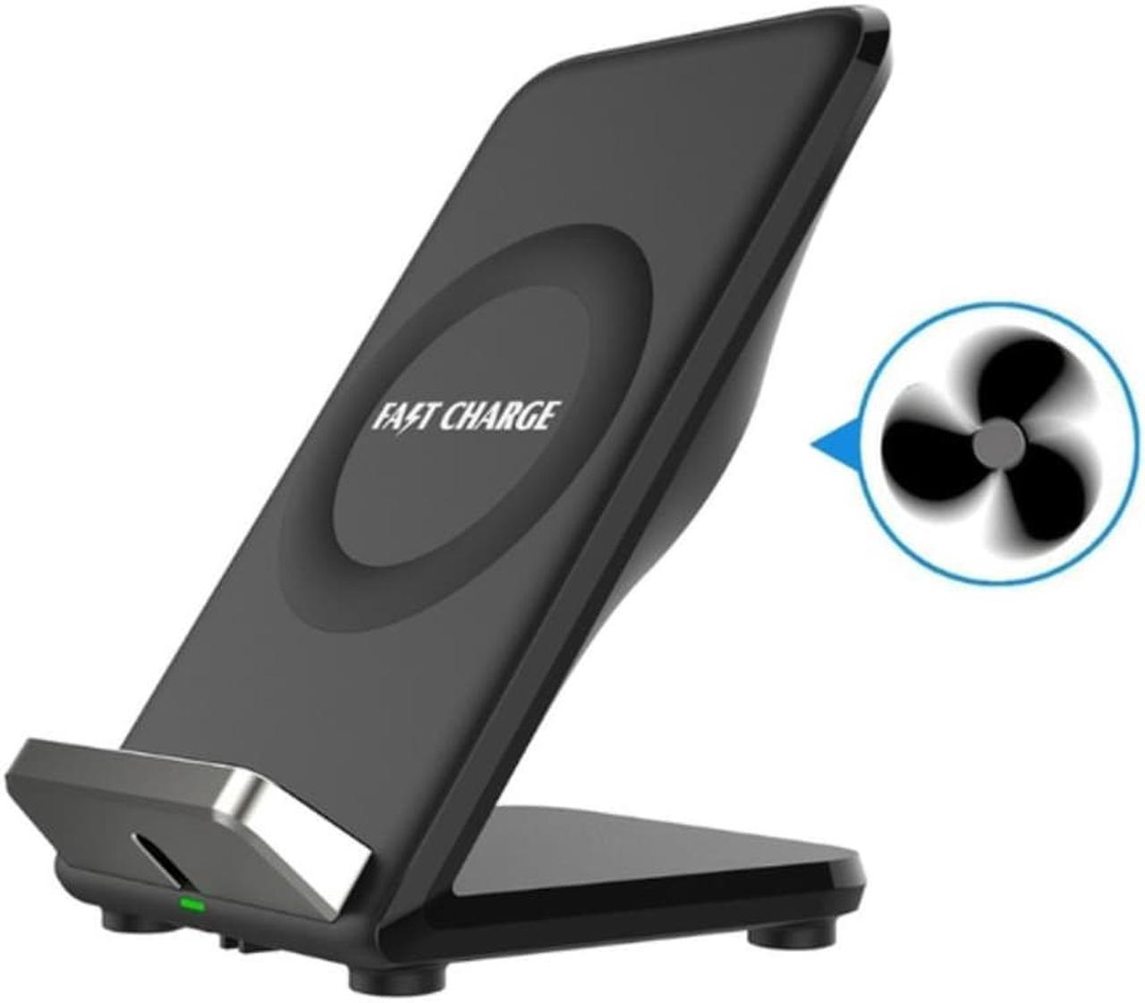 Cooling Fan Wireless Charger Stand Wireless Fast Charging Stand Multifunctional Charging Convenient Bracket