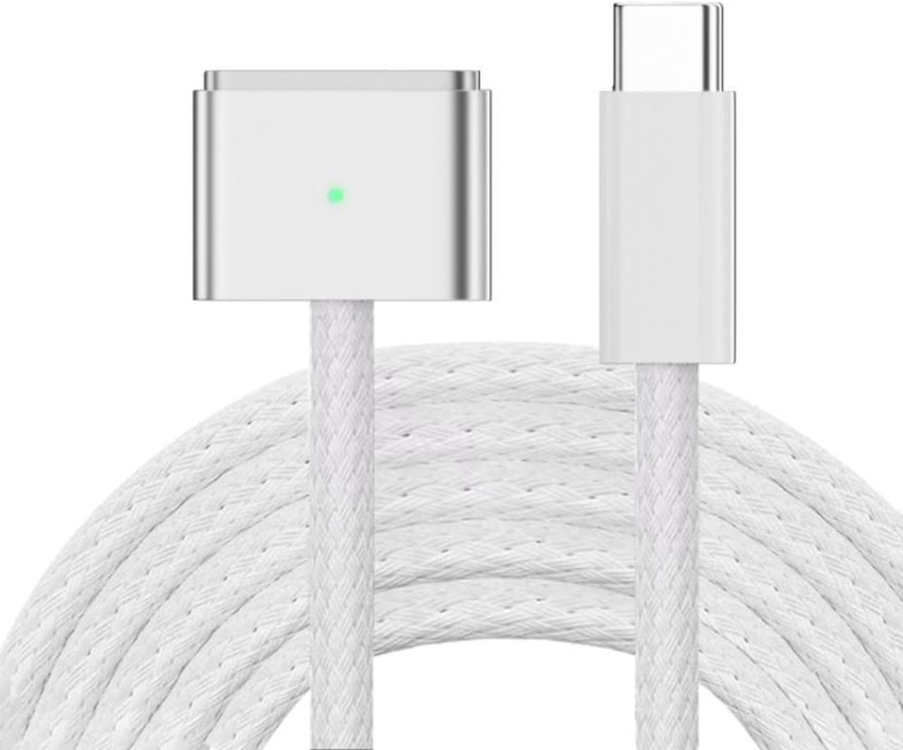 1Pack Magnetic USB C to MagSaf* 3 Charging Cable (140W), Magnetic Charging Cable, USB Type C Charging Data Transfer Cable