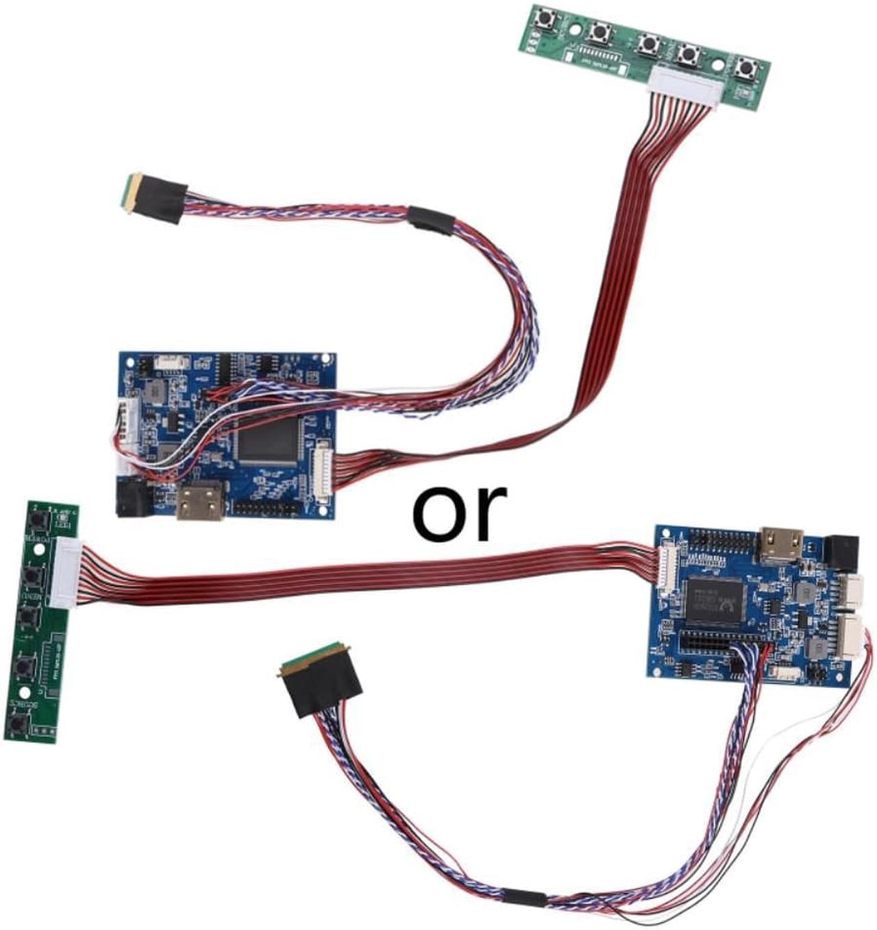 for Hdmi LVDS Controller Board Support TTL Signal Output 5v-20v Power Supply for Raspberry PI 3 LP156WH2 TLA1 TLE1 1366x