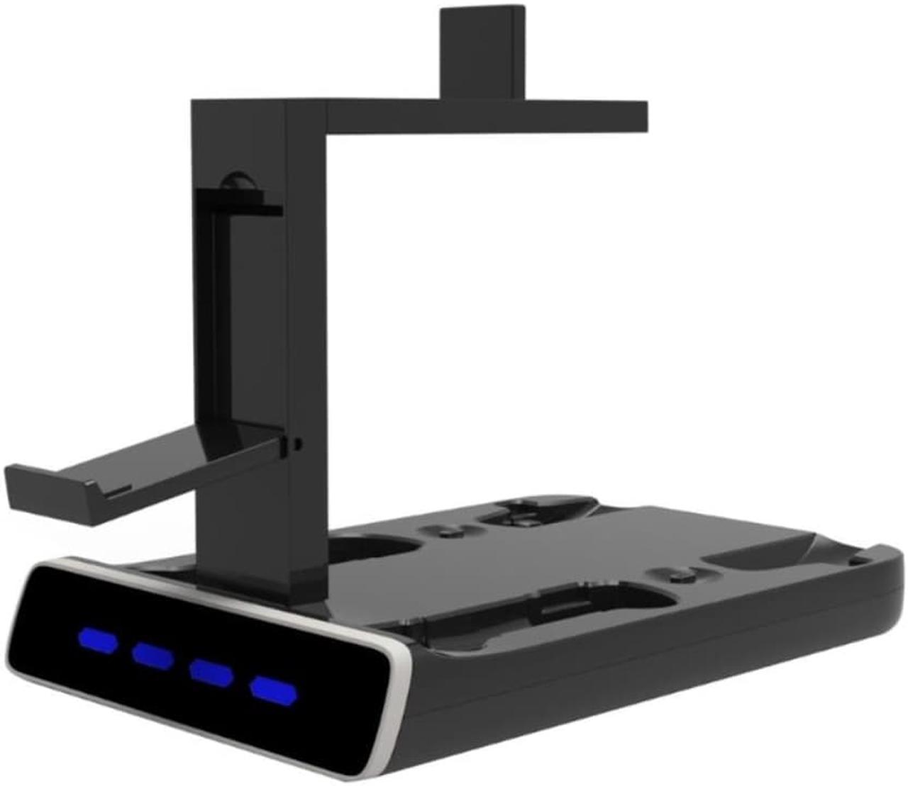 Portable Charging Dock Stand Controller Charging Station with PSVR- Headset Display Stand Controller Charger-Station