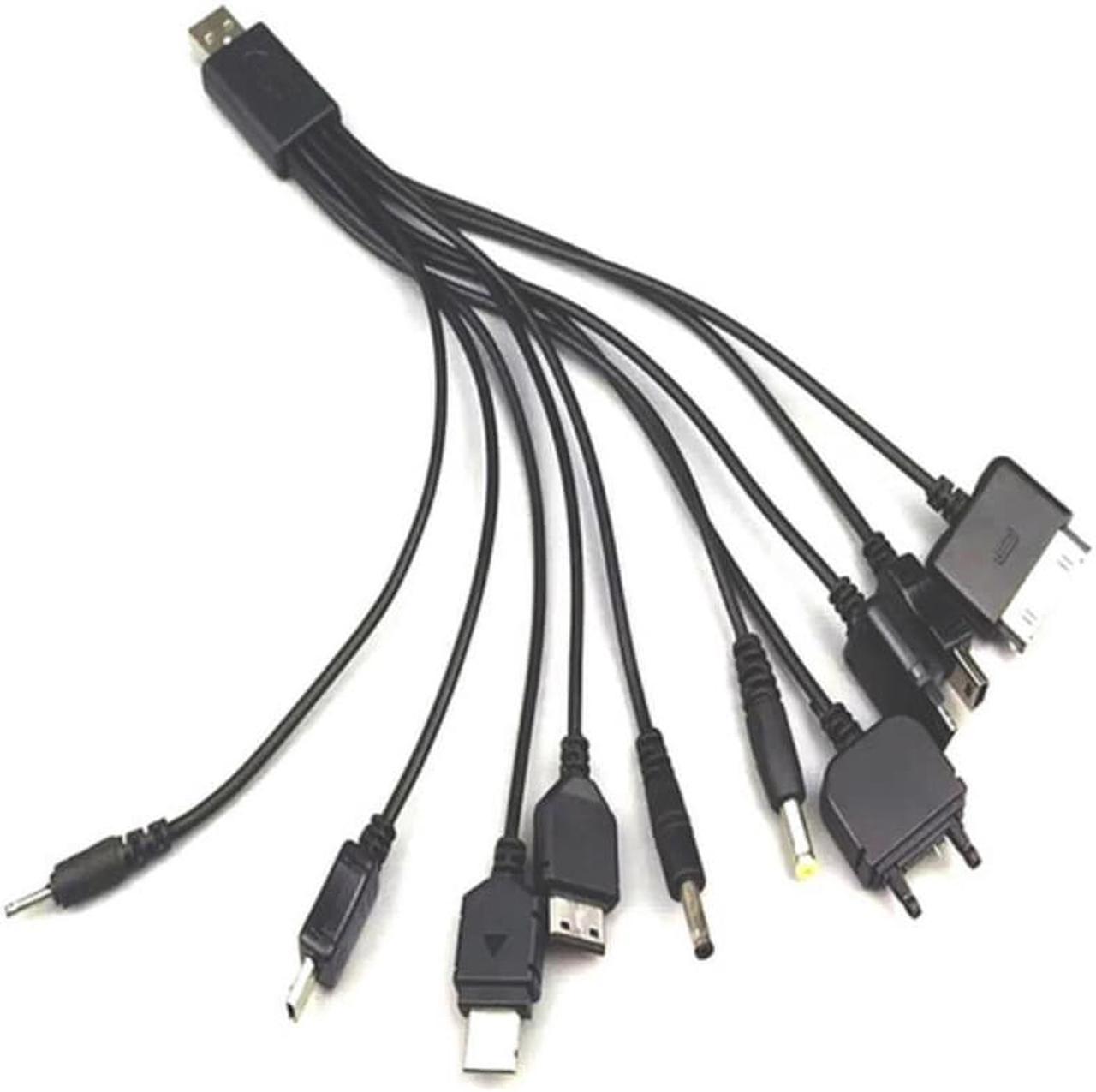 10 in 1 Multifunctional Charger USB Cables for Motorola Samsung LG Data Cable