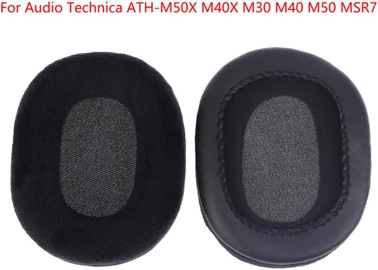 Velour Ear Pads Earpads Cushion For Audio Technica ATH M50 M50X M40 M40X M30 M35 SX1 M50S Dj Headphones