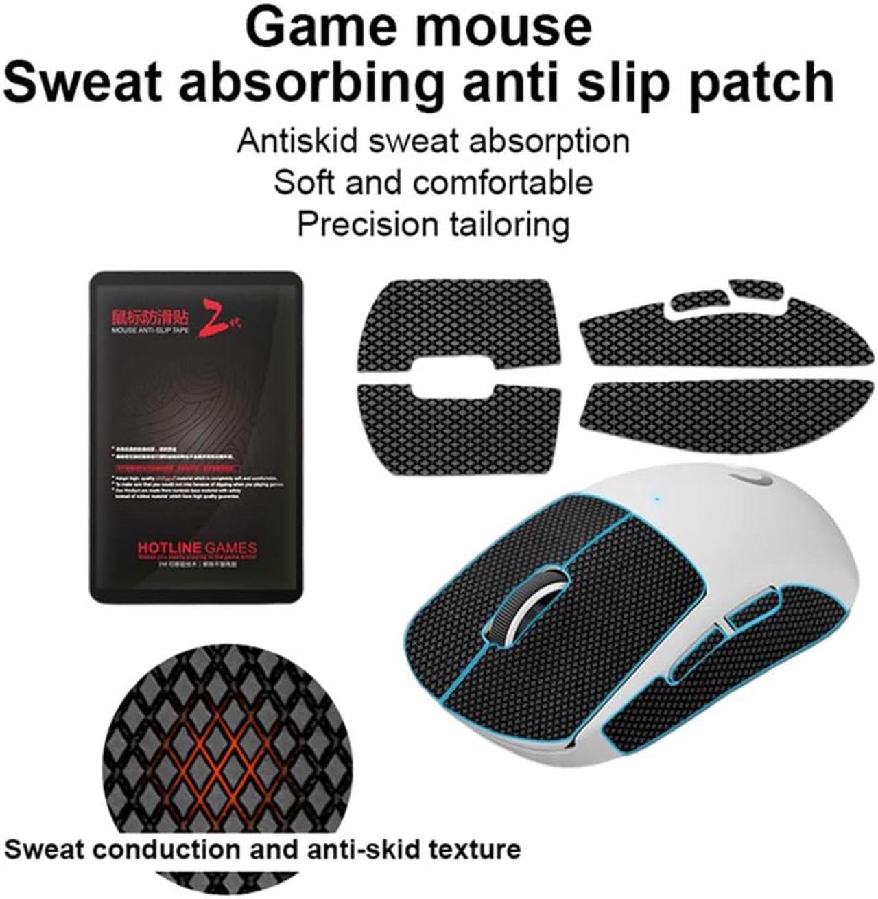 Mouse Grip Tape Skate Handmade Sticker Non Slip Suck Sweat For Logitech G Pro X Superlight GPW Wireless No Mouse