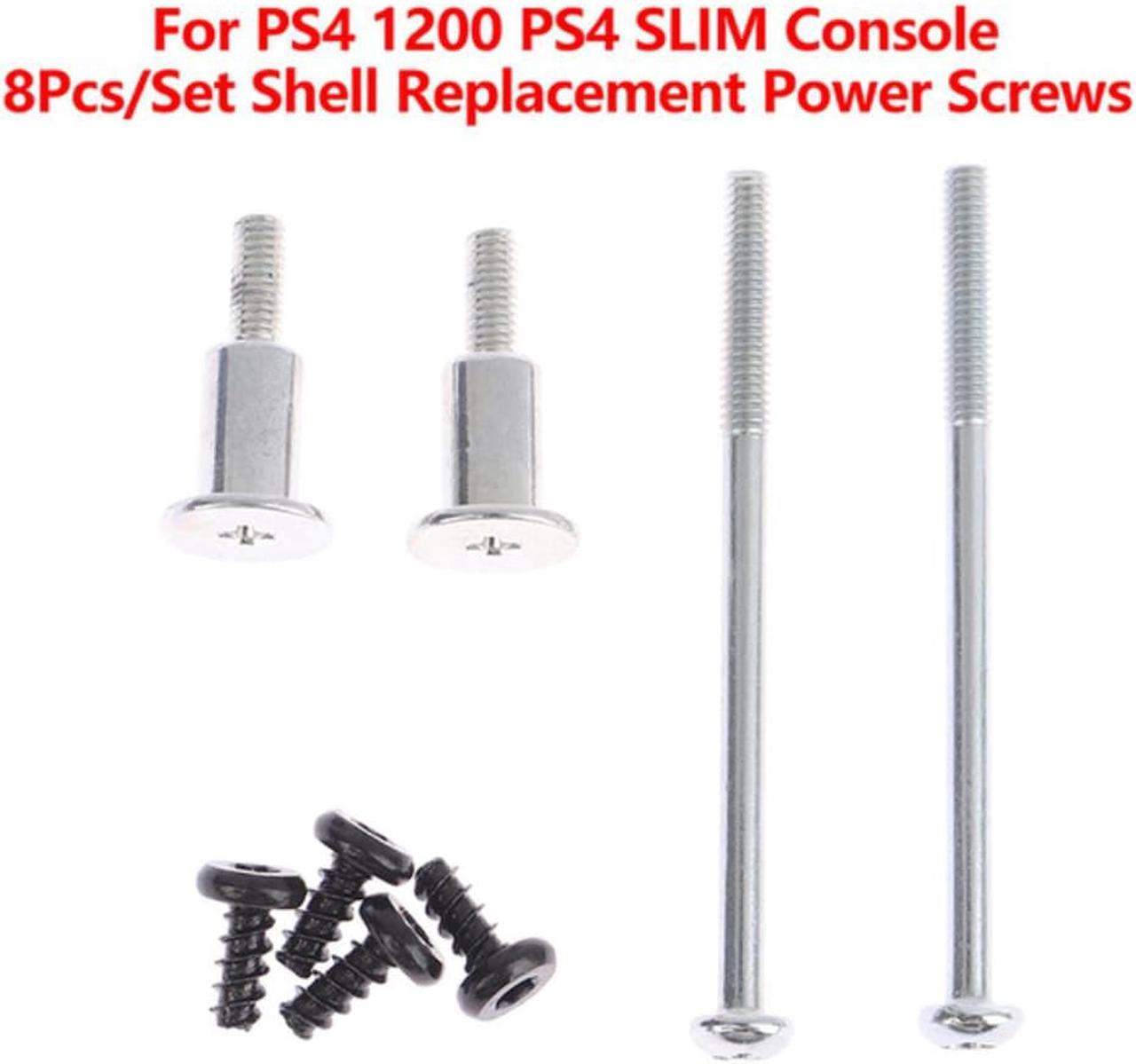 1Set Shell Replacement Power Screws Set For PS4 1200 PS4 SLIM Console Housing Shell Set Replacement Power Supply Screws