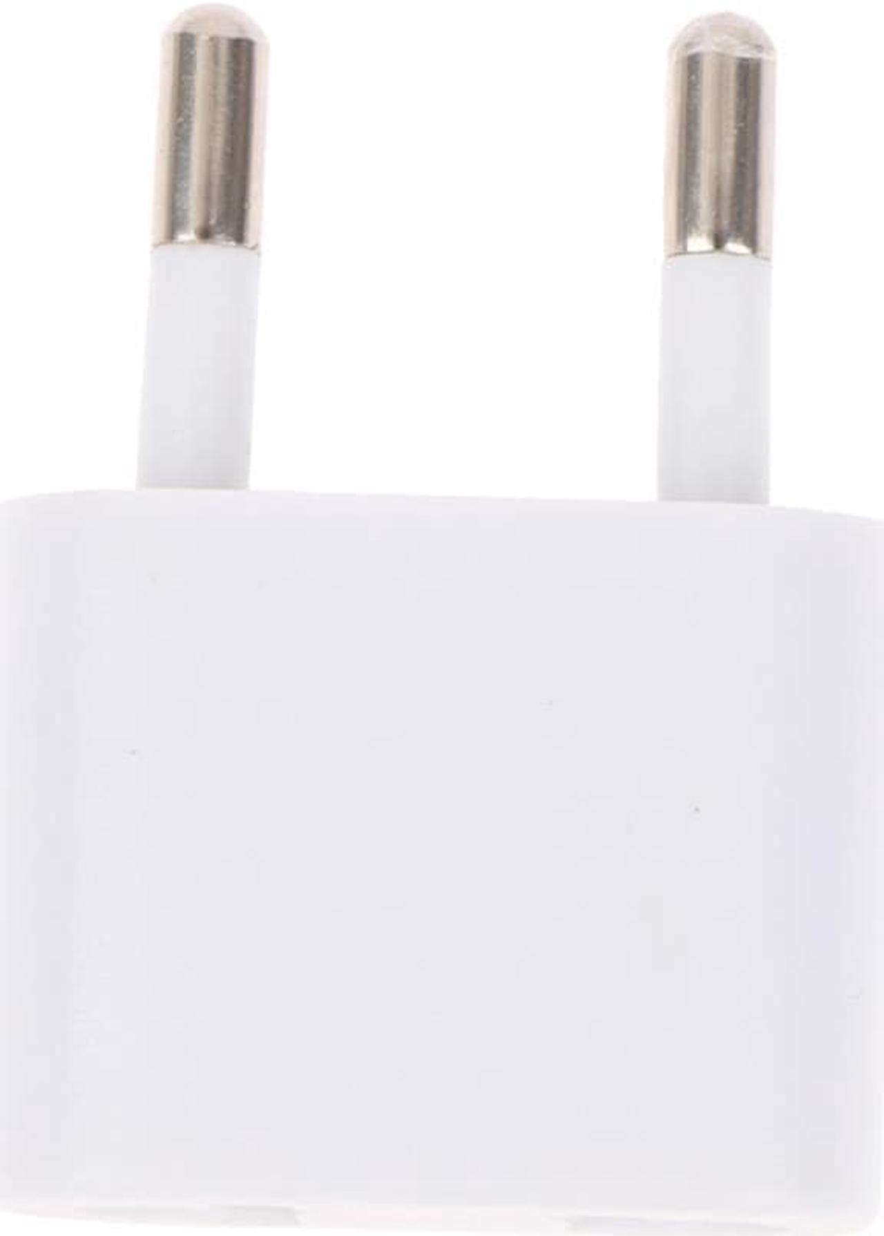 Alt view image 2 of 3 - EU Plug Adapter Travel Adapter CN US To EU KR Brazil Israel Black/White Power Adapter Electrical Plug Converter Sockets Outlet