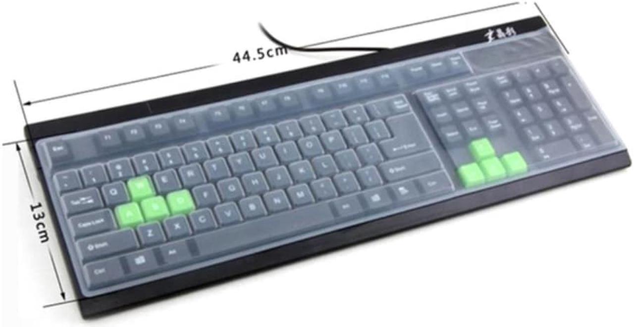 Universal Dustproof Silicone Desktop Computer Keyboard Cover Skin Protector Film Cover Keyboard Film