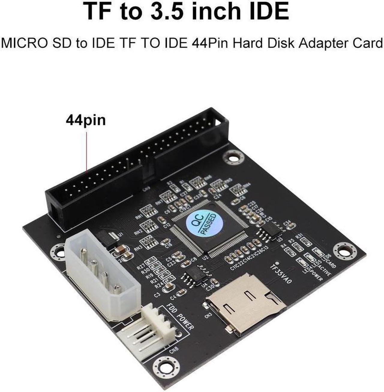 1pcs Sell like hot cakes Adapter Card 3.5 IDE SD 3.5&quot 44Pin Male IDE Hard Disk Drive Video card