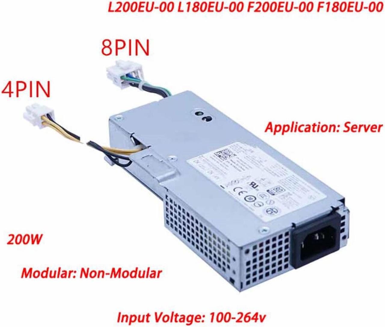 200W PSU For Server 780 790 990 USFF Computer Power Supply 1VCY4 L200EU-00 200W Can Instead of L180EU-00 F180EU-00 F200EU-00