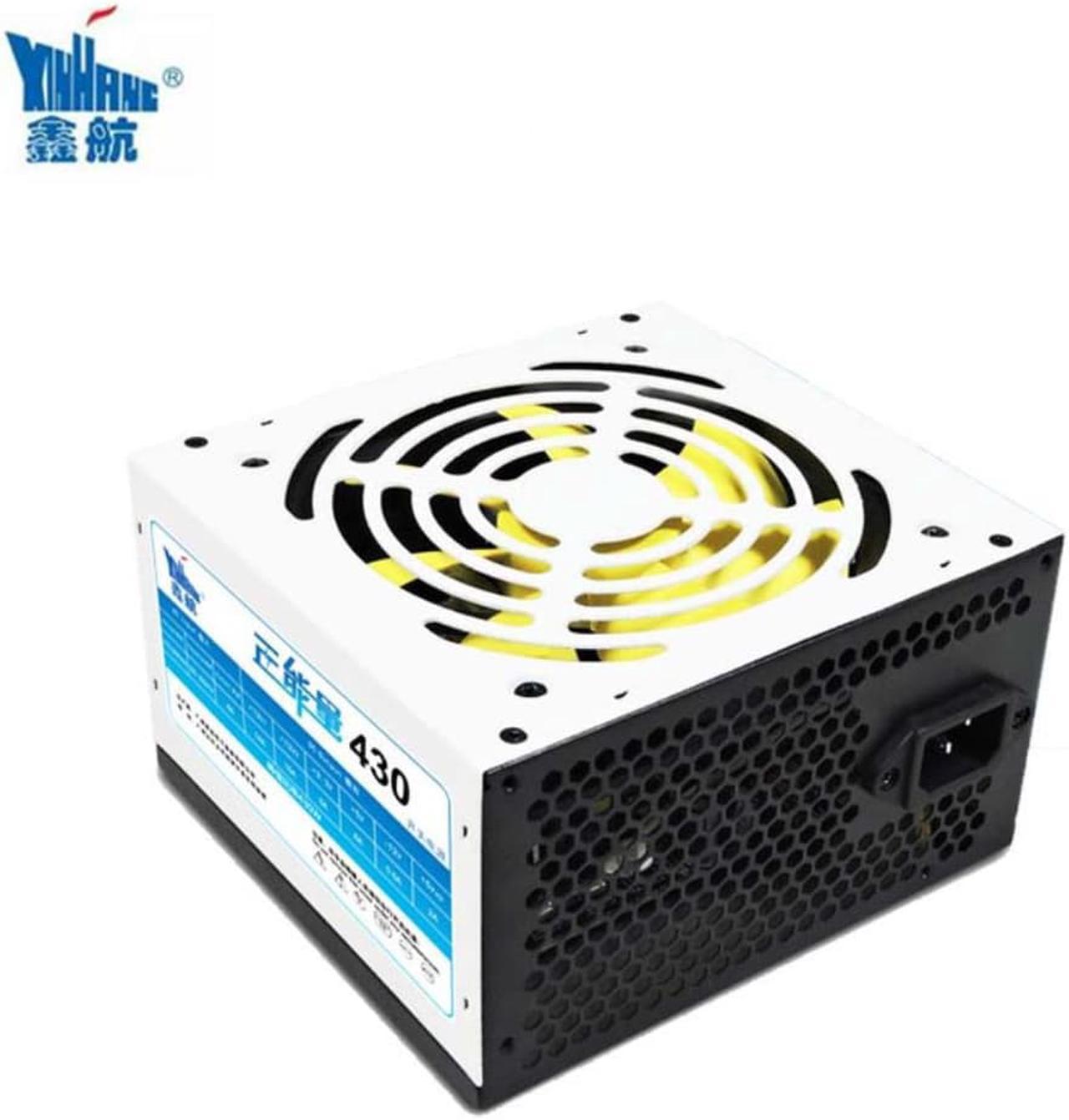 XINHANG 430W PC Power Supply 430W PSU For desktop 430W Server Power 12v 24pin ATX Computer Power Supply Game office PC PSU CPU