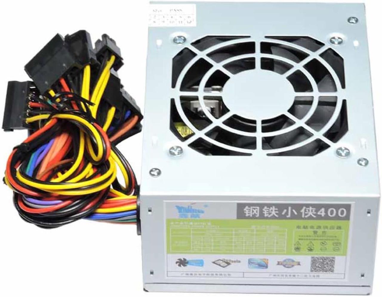 XINHANG 400W Power Supply 400W PSU One Machine Power Supply Standard Small Chassis POS Power Supply Desktop Gaming Office PSU