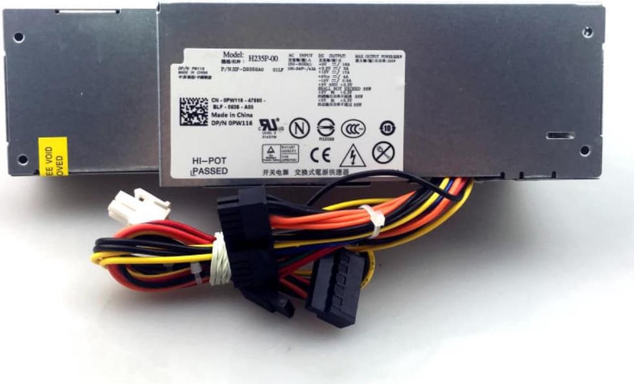 235W Small 24pin PSU Power Supply for  Server 580 760 780 960 980 SFF 235W PW116 R224M L235P-01 H235P-00 F235E-00