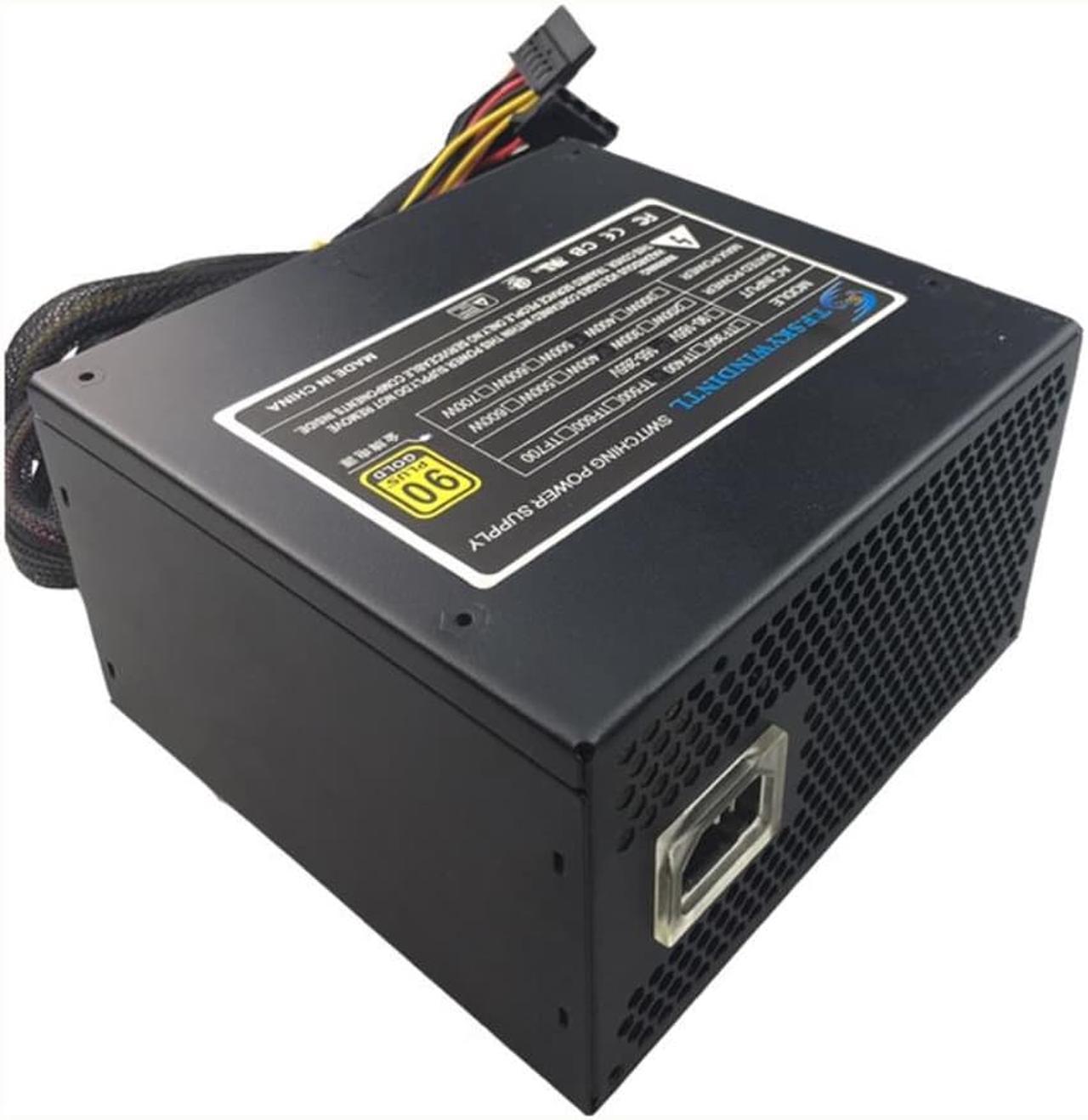 500W PC PSU Power Supply Black Gaming Quiet 120mm Fan 20/24pin 12V ATX PSU Computer Desktop Power Supply For BTC Pc