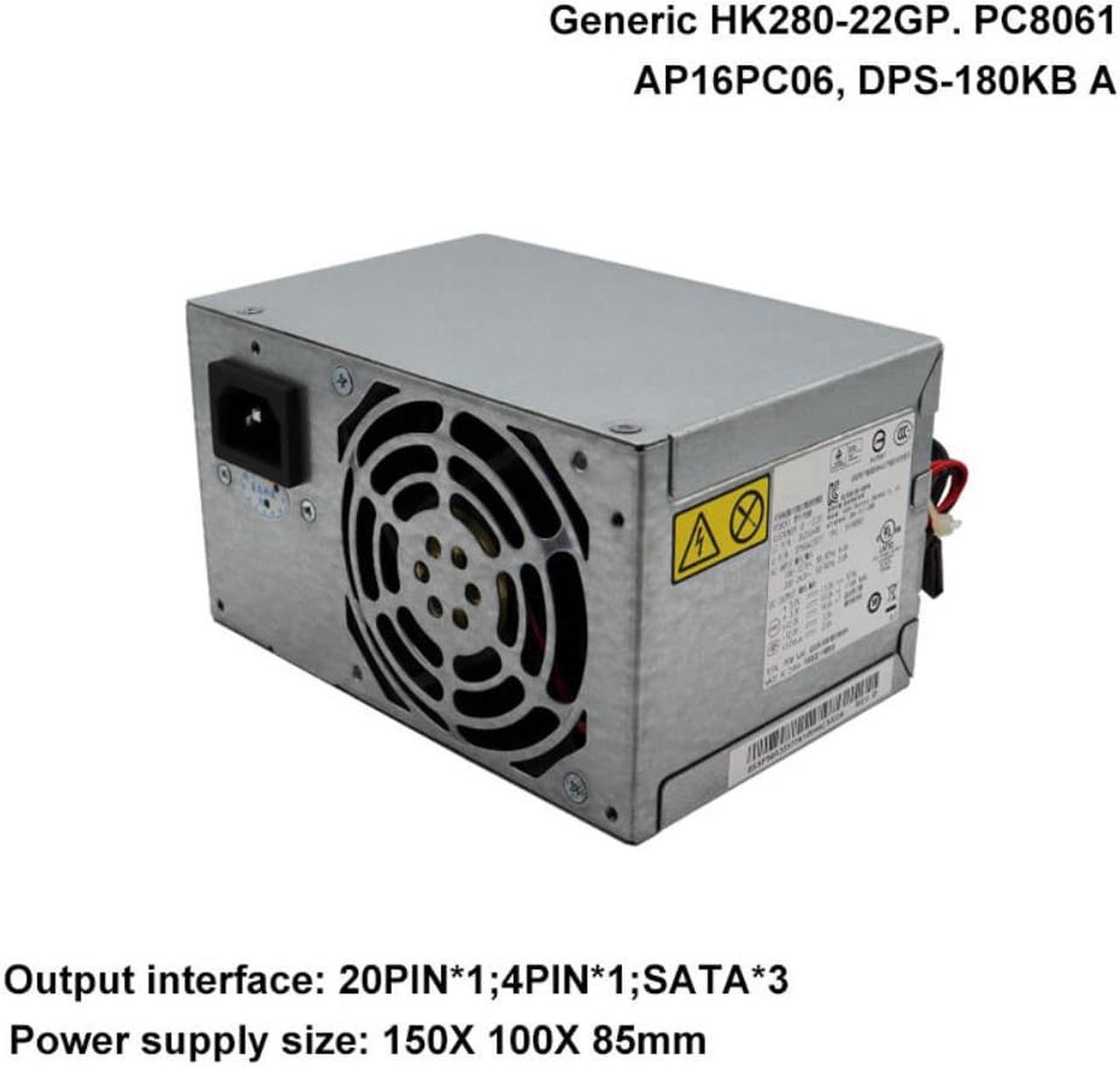 180W ATX Power Supply PC8061 FRU: 54Y8885 HK280-22GP AP16PC06 Power Supply