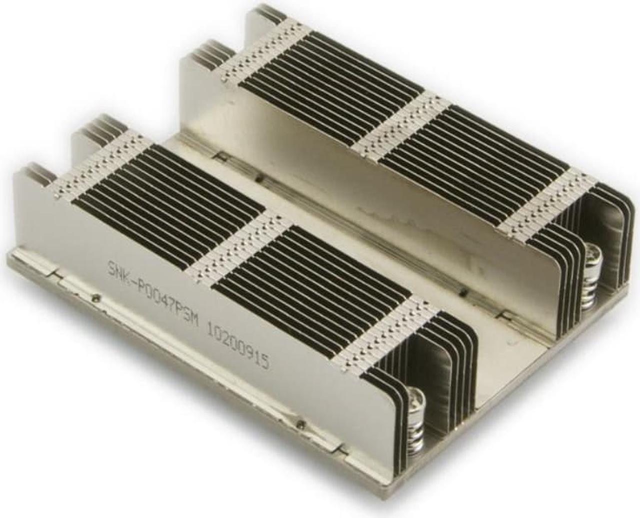 1U Passive CPU Heat Sink Socket LGA2011 SNK-P0047PSM Snk-p0047psm 1U Passive Proprietary Middle-Air-Channel CPU Heat Sink