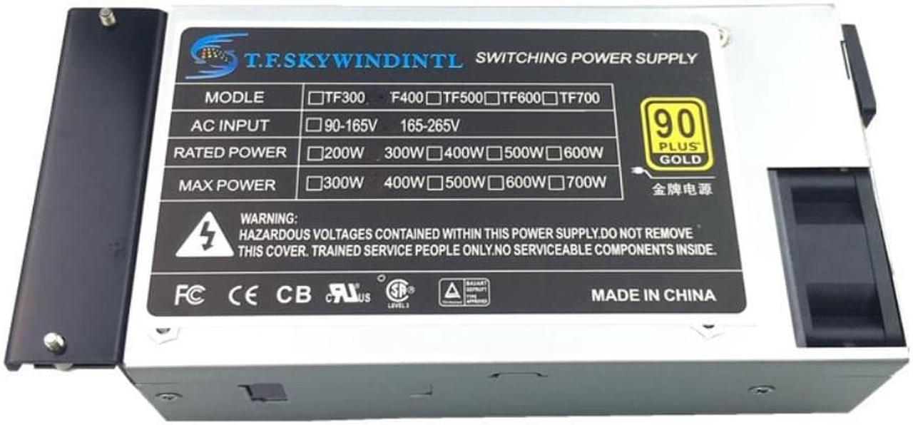 350W PC Power Supply 350W Small 1U Full Module Modular Power Supply ATX Flex PSU For One Machine Small Chassis Computer