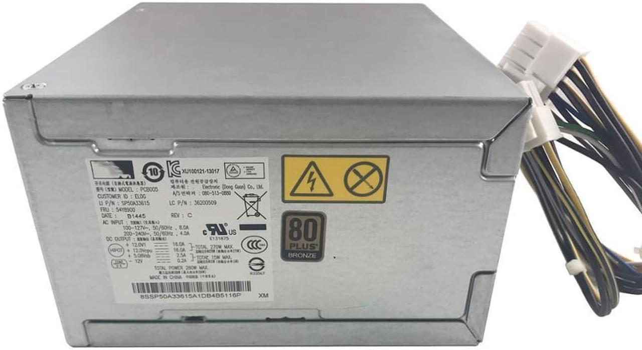 14pin 280W Server Power Supply 54Y8877 54Y8851 54Y8900 54Y8902 PS-4281-02 Desktop ATX 14pin Power Supply 36200509 M73 M83