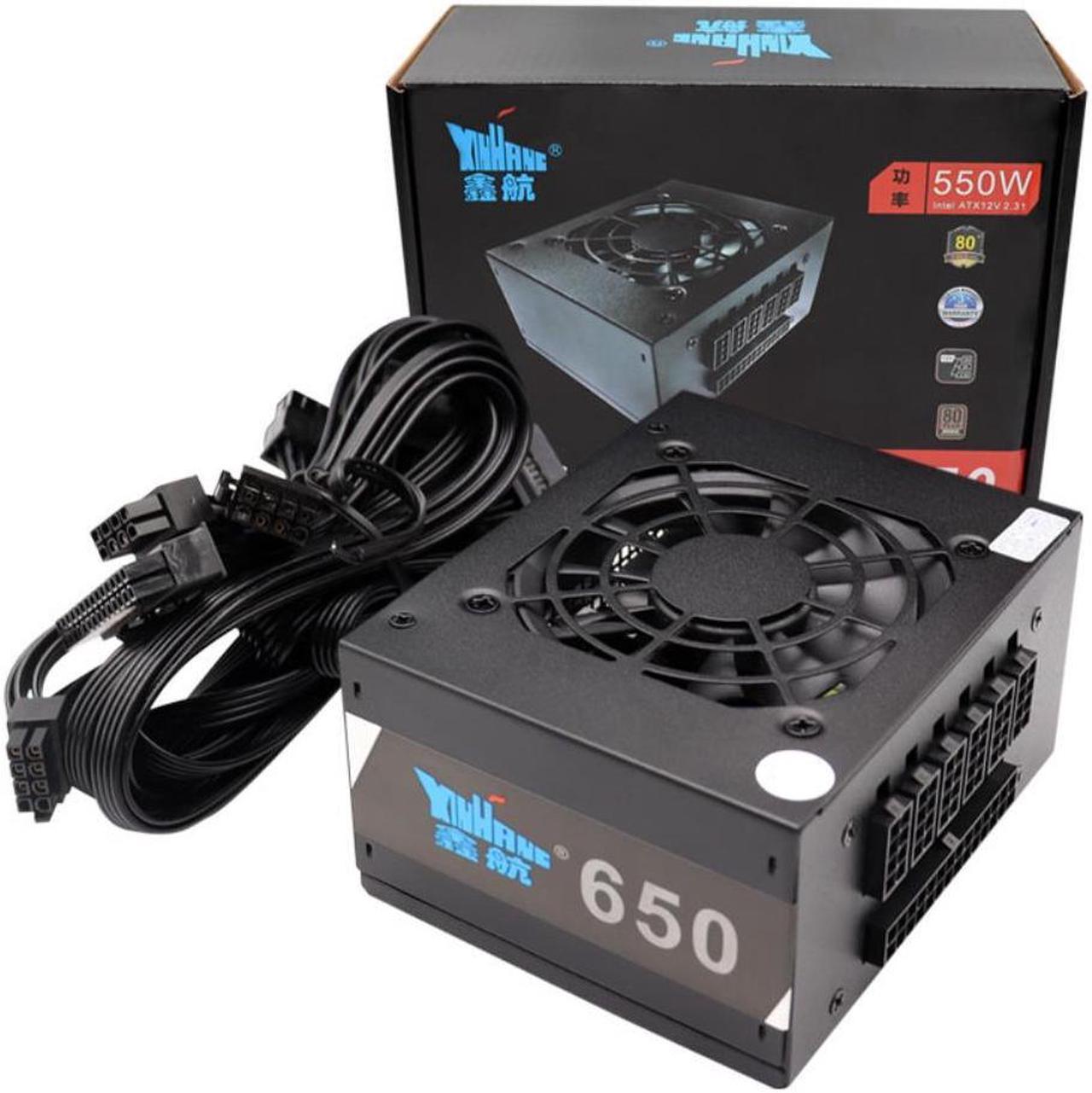 Active Full Module SFX Small Power Supply Rated 550W For MS450 all-in-one Small PSU  PC Computer Gaming game Power Desktop