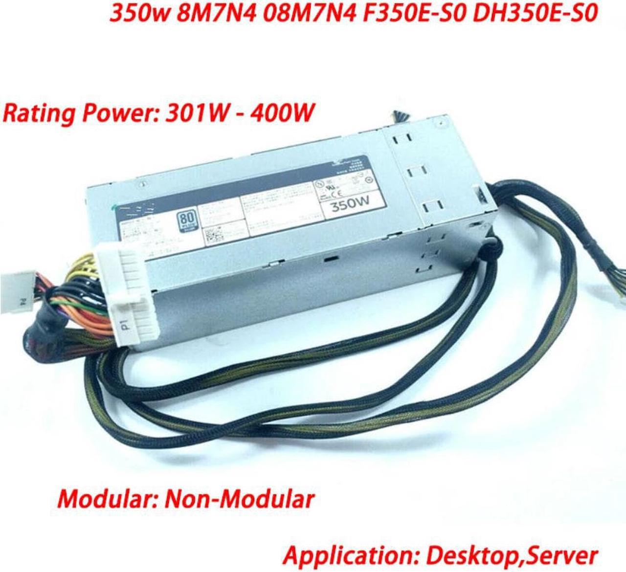 350W Server Power Supply 350W PSU DF83C 8M7N4 08M7N4 F350E-S0 DH350E-S0 T420 T320 350W Non-Redundant PSU Power Supply Unit