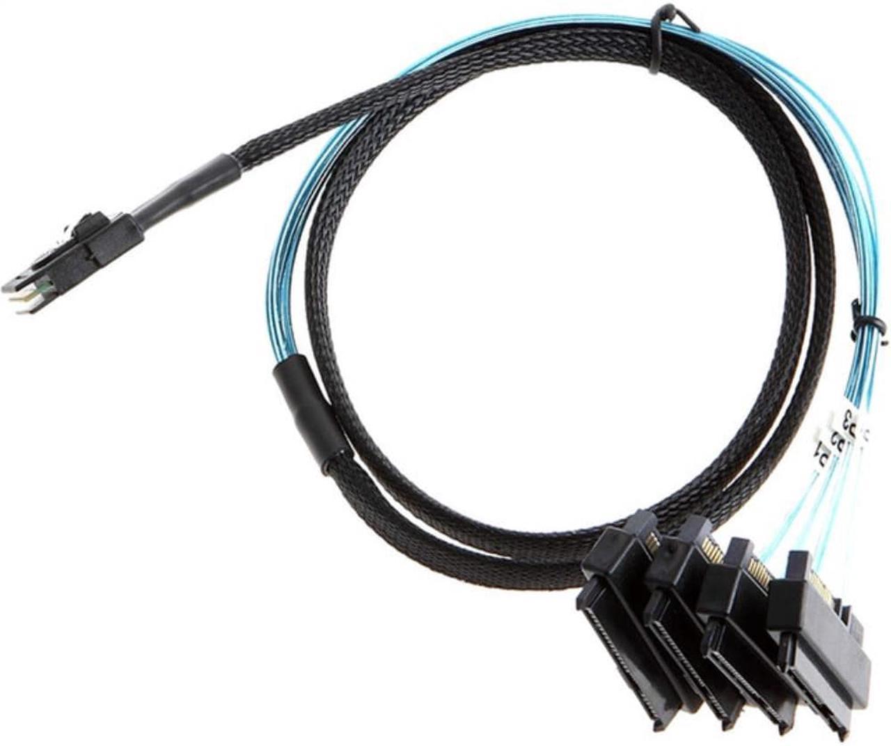 Mini SAS /SATA Adapter Cable 36P SFF-8087 To SFF-8482 SAS 29+15P Sata Transmission Cable Computer Cable