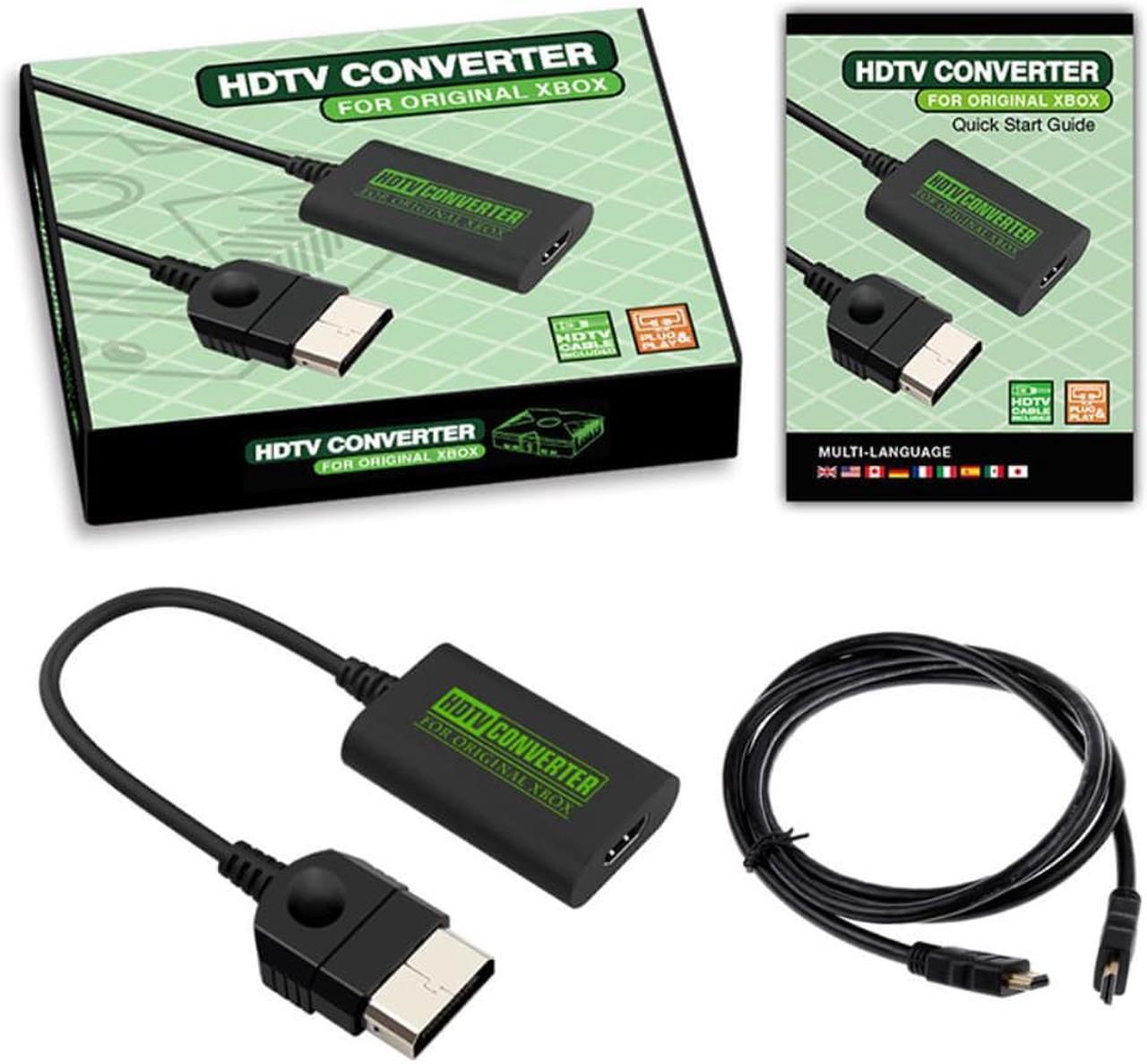 Retro Game Player HDMI-compatible Converter Digital Video Audio Adapter for XBOX 480P 720P 1080i for HDTV Projector Monitor