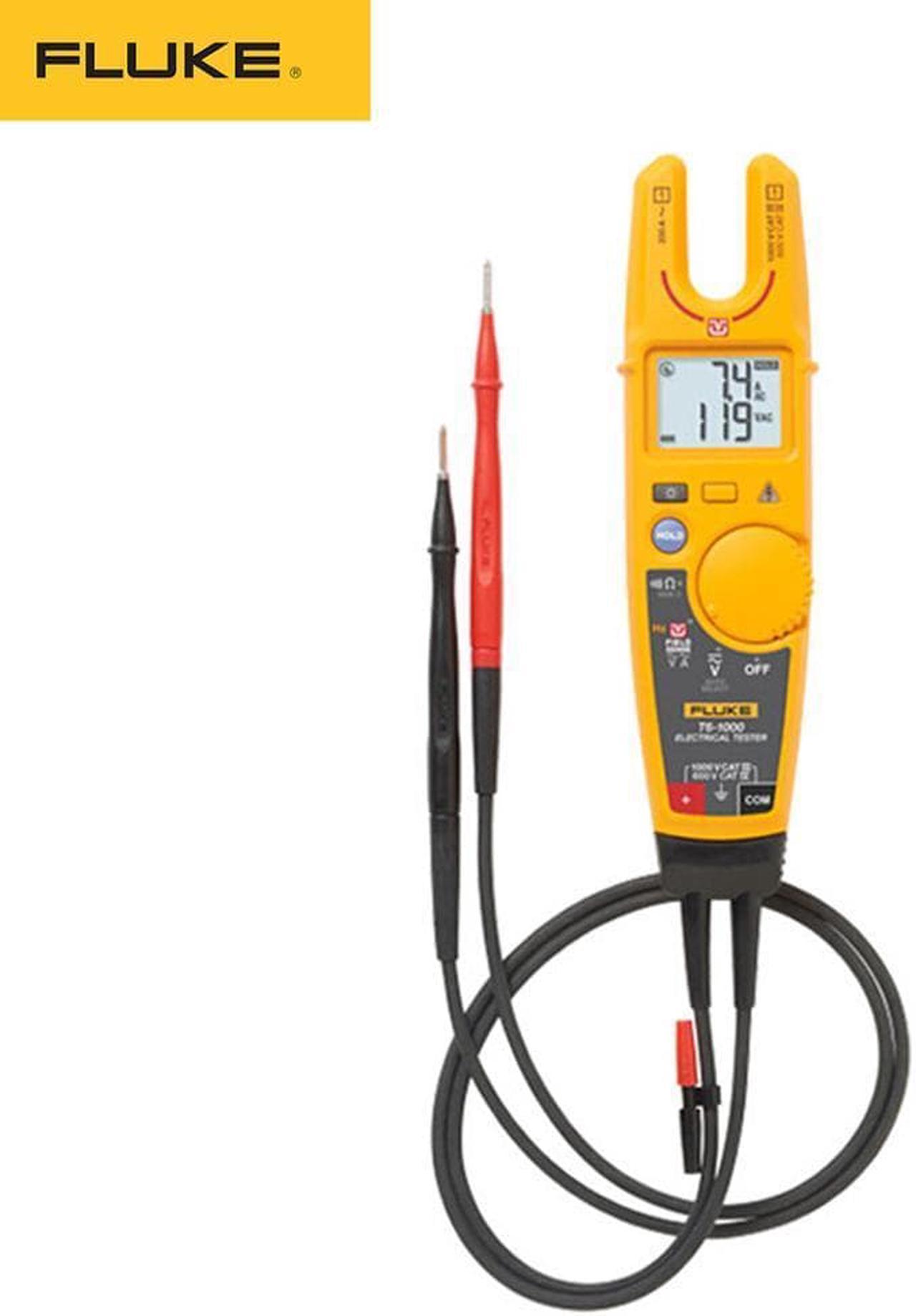 Fluke T6-1000 Clamp Meter Continuity Current Electrical Tester Non-contact Voltage high precision open clamp meter multimeter