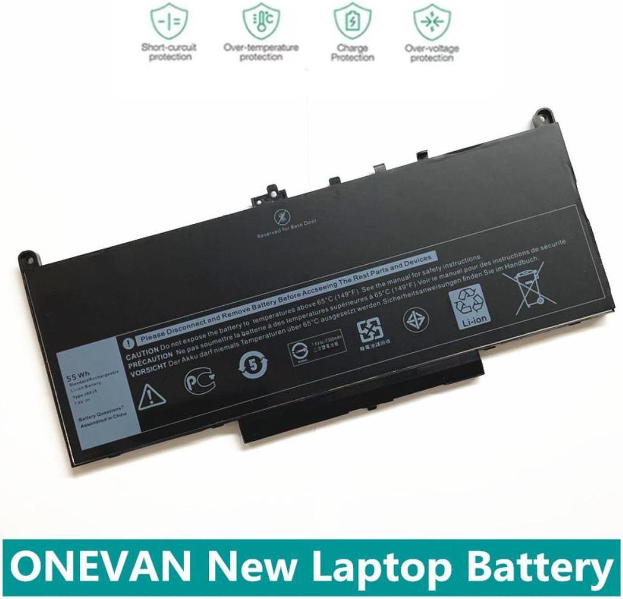 J60J5 Replacement Laptop For Dell Latitude E7270 E7470 J60J5 R1V85 MC34Y 242WD 7.6V 55Wh