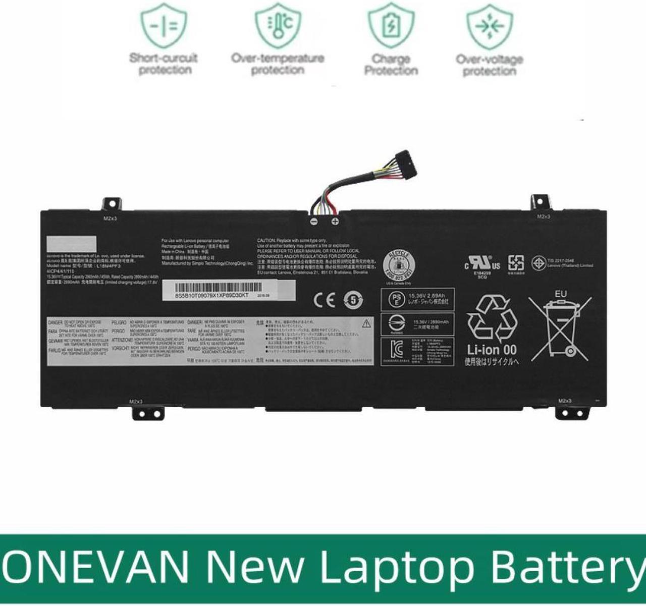 11.36V 45WH L18M4PF4 L18M4PF3 L18C4PF3 L18C4PF4 For Lenovo IdeaPad C340-14API 14IWL S540-14API IML Flex-14API