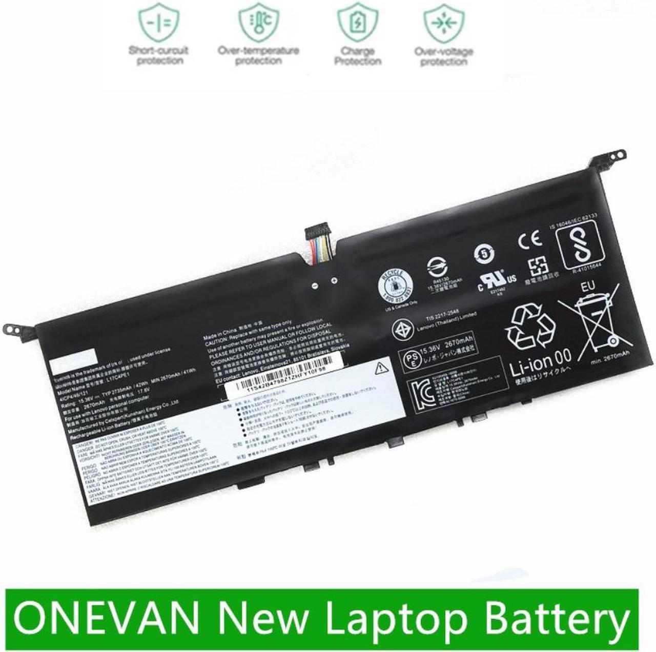 CSMHY   L17C4PE1 For Lenovo YOGA S730-13 S730-13IWL ( 81J0 ) IdeaPad 730S 13 730S-13IWL Laptop L17M4PE1 L17S4PE1