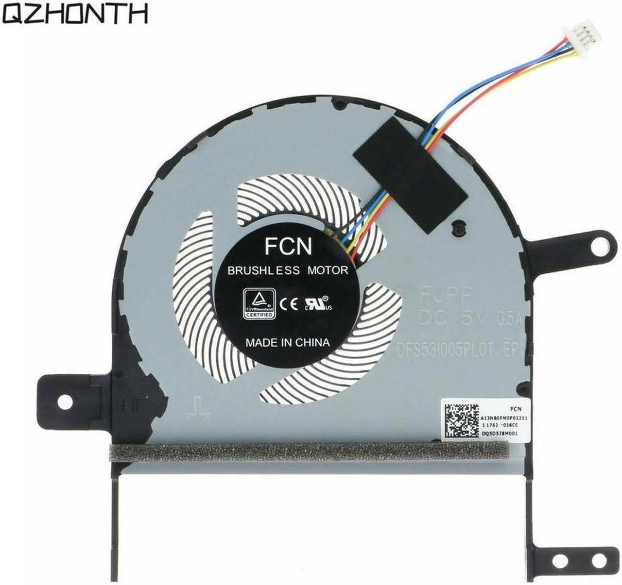 Laptop CPU Cooling Fan For ASUS VivoBook S15 S510 S510U S510UA S510UQ X510 X510U