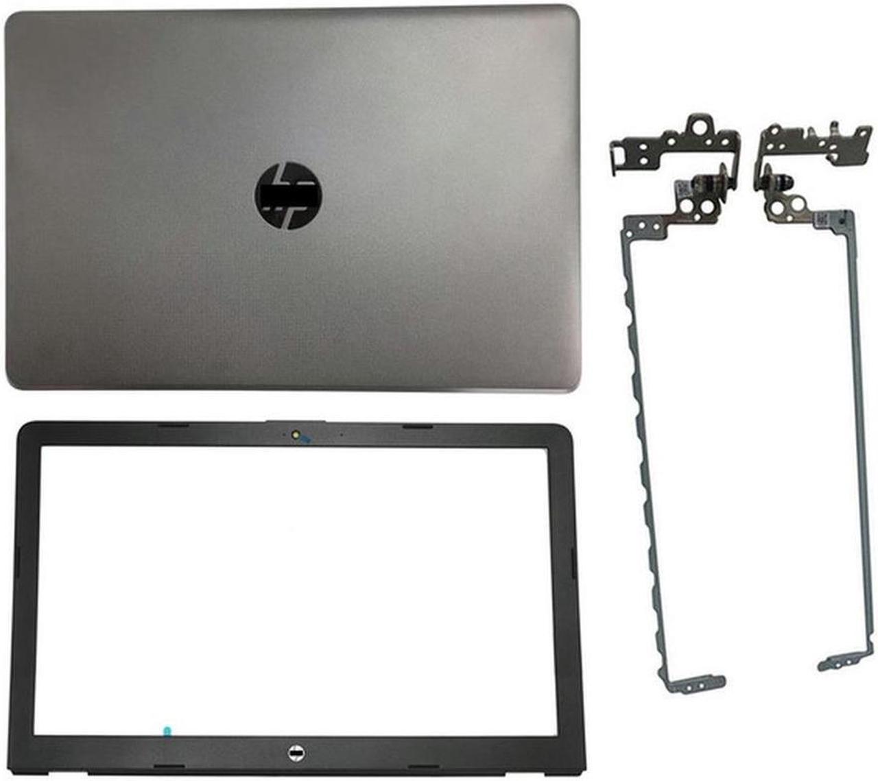 For HP 15-BS 15-BW 15T-BR 15T-BS 250 255 G6 LCD Back Cover + Bezel + Hinges (Gray) 929893-001