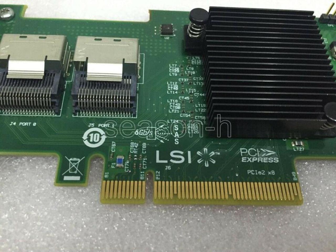 Alt view image 3 of 3 - LSI MegaRAID 9240-8i 8ports PCI-E 6Gb RAID Controller card Raid  0, 1, 5, 10, 50