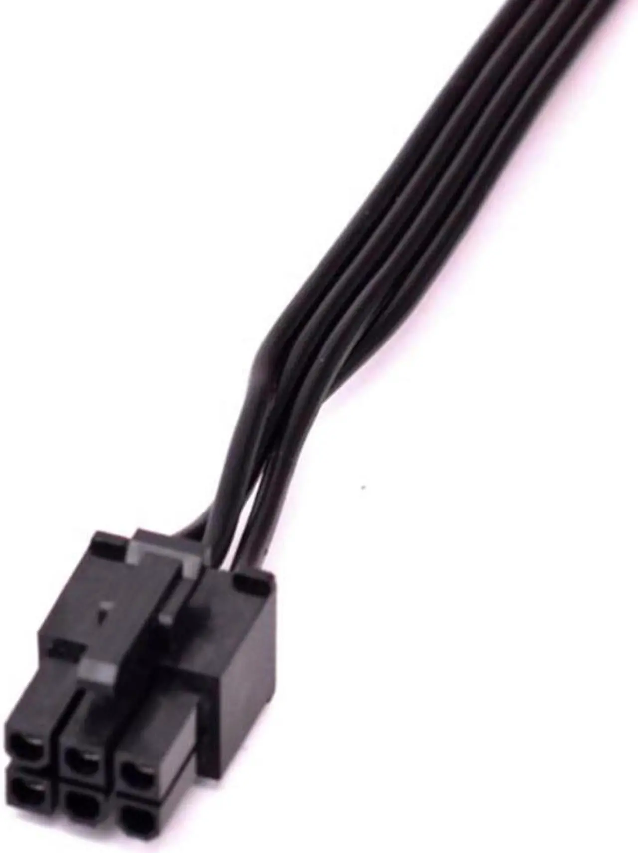 Alt view image 4 of 6 - PCIe 6Pin Male to 3 SATA Power Supply Cable for Seasonic Focus Plus Platinum FOCUS+ Series 850PX 750PX 650PX 550PX PSU