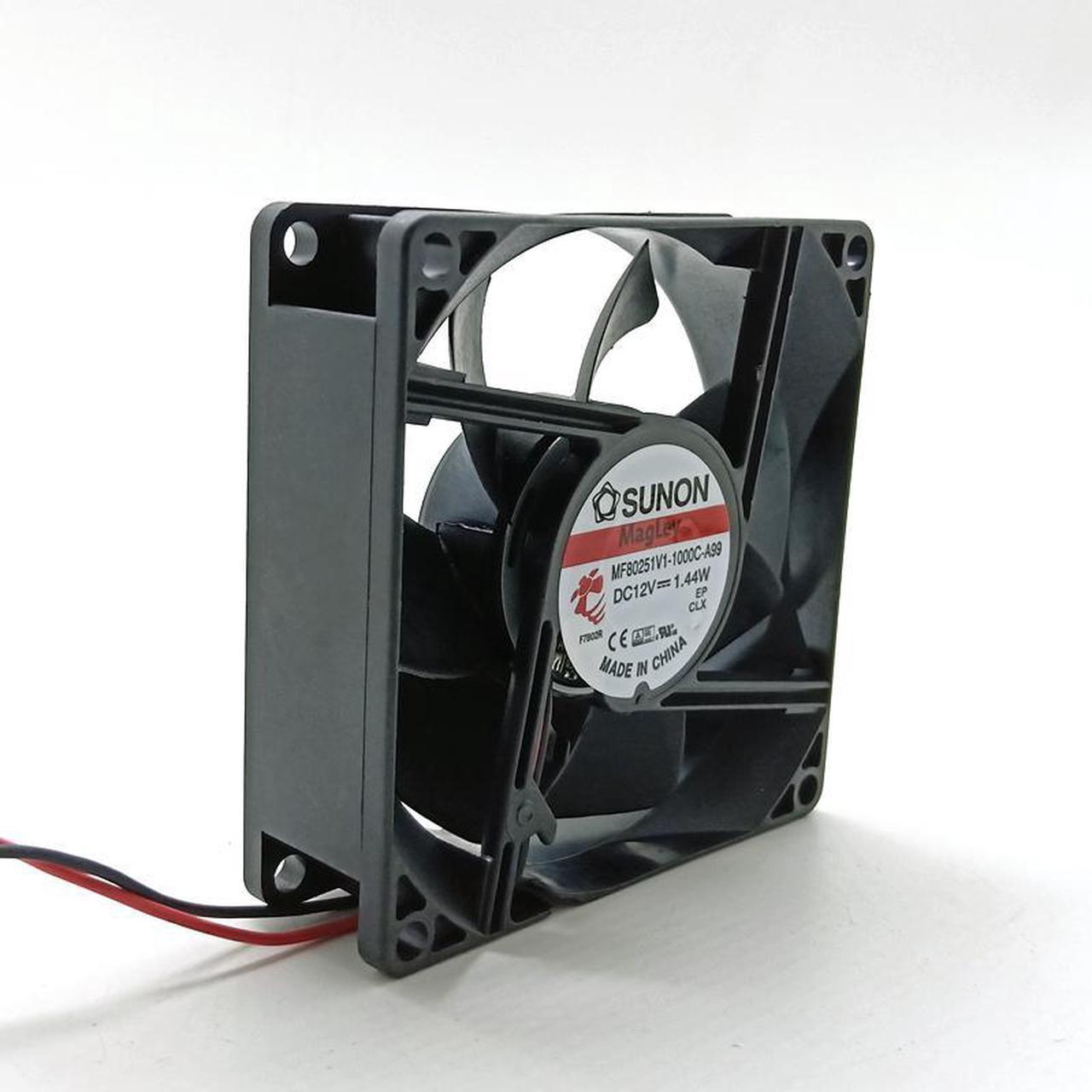 MF80251V1-1000C-A99 80mm Silent Quiet 12V Cooling Fan ,for Inverter Power Supply Chassis Mute Cooler,80X25mm 1.44W