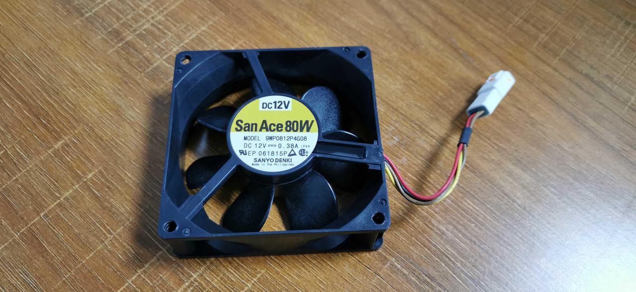 9WP0812P4G08 For Sanyo 8025 80mm 80X25mm Cooling Fan IP68 Waterproof Fan