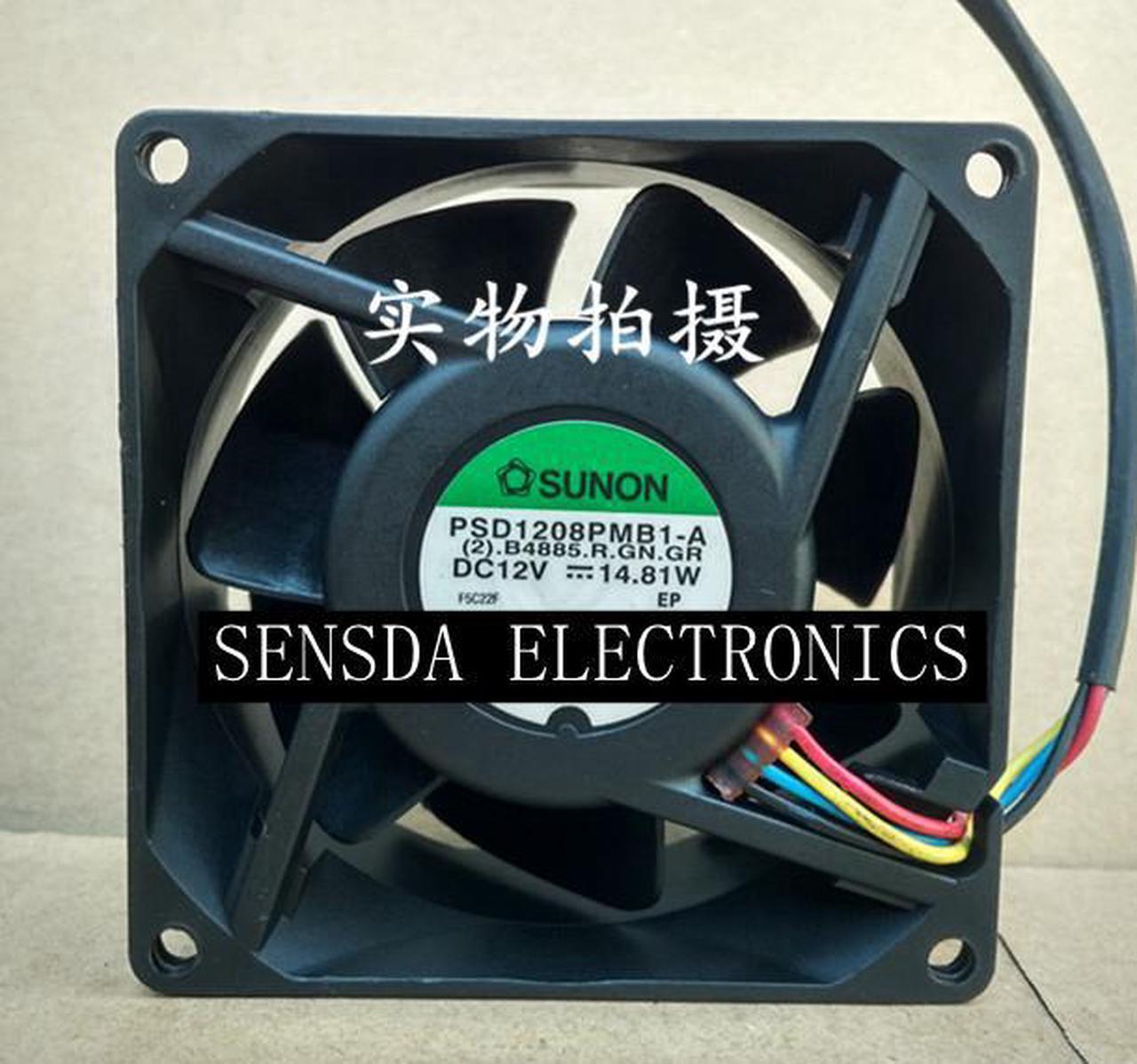 For Sunon PSD1208PMB1-A 8CM Cooling fan 12V Air flow fan Cooling Fan