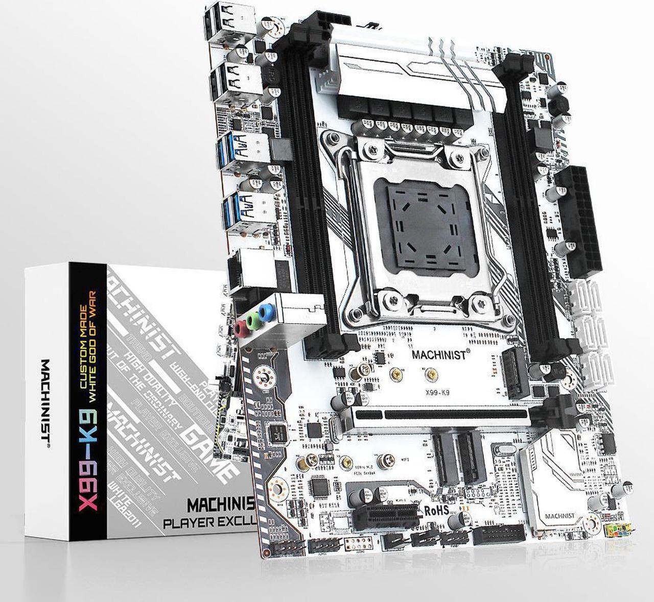 Alt view image 2 of 4 - X99 Motherboard With Kit  Xeon E5 2696 V3 CPU Processor DDR4 16GB (2pcs*8gb) 2666HMz RAM Memory Set four channel